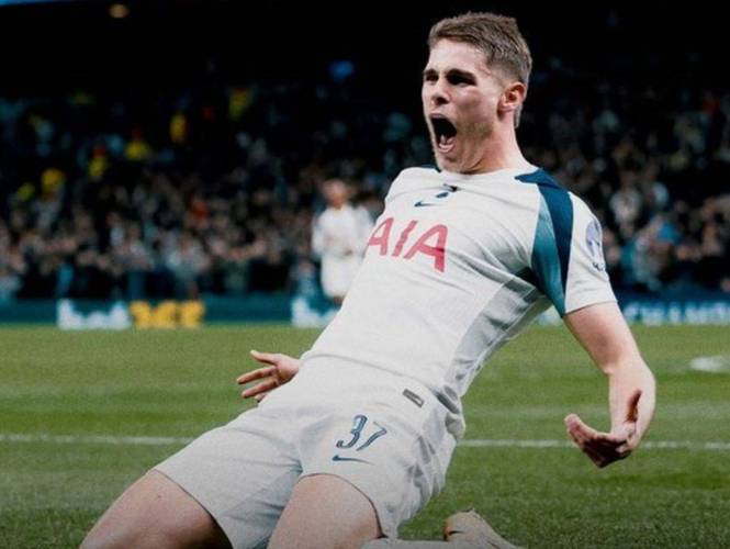 本赛季热刺队内射手榜：中卫范德芬6球居首，约翰逊、帕利尼亚4球